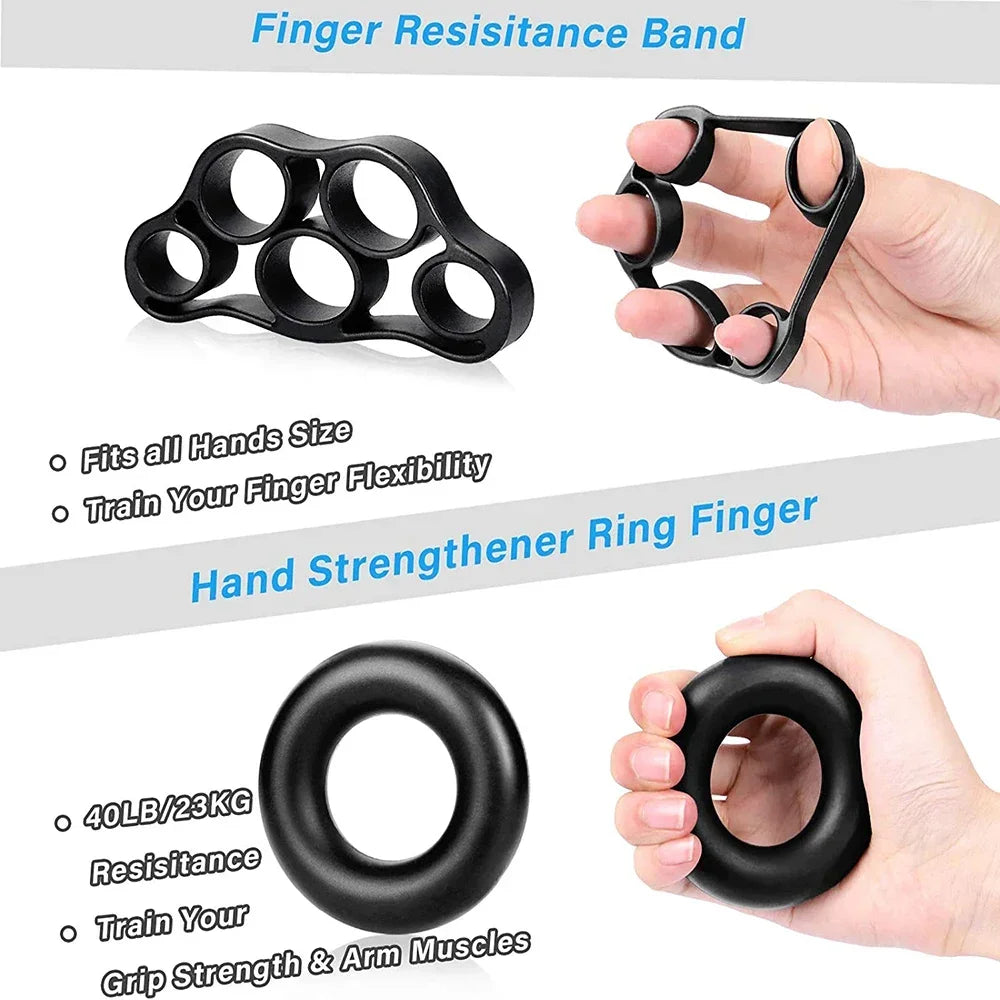 PurePick GripPro – 5-in-1 Hand Grip & Forearm Strengthener Kit