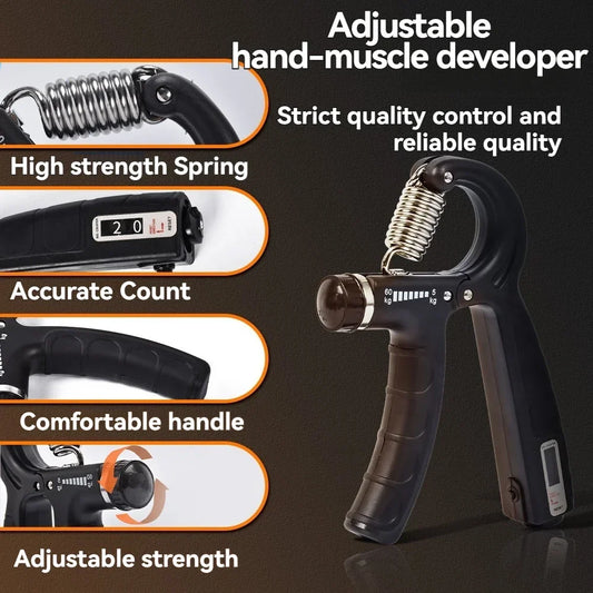 PurePick GripPro – 5-in-1 Hand Grip & Forearm Strengthener Kit