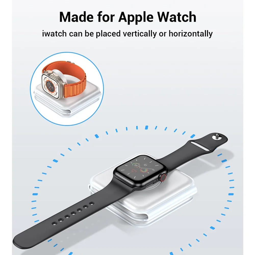 PurePick 3-in-1 Magnetic Wireless Charger