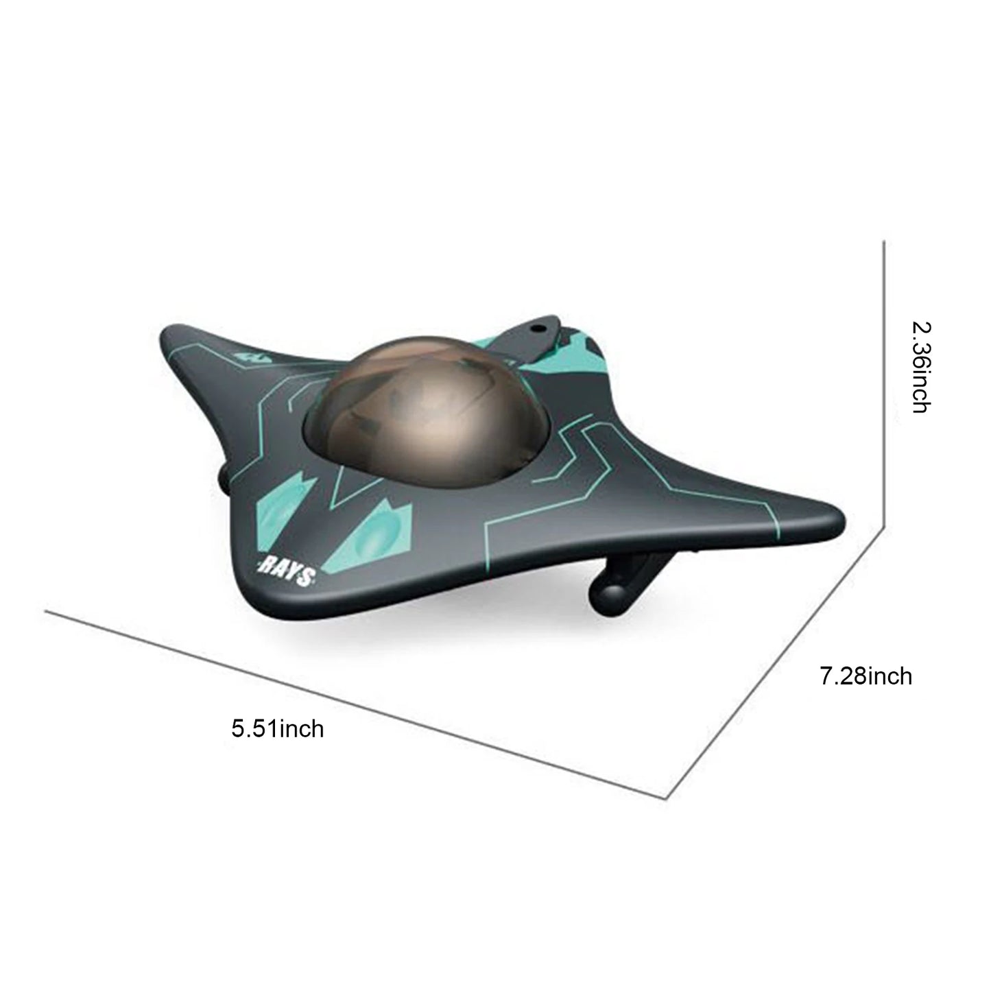 PurePick HydroDive – Mini WiFi RC Submarine