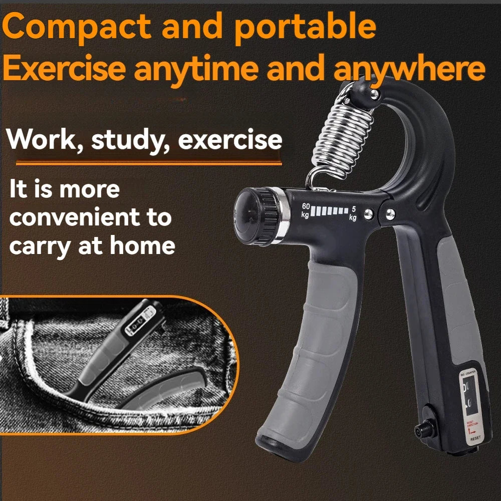 PurePick GripPro – 5-in-1 Hand Grip & Forearm Strengthener Kit