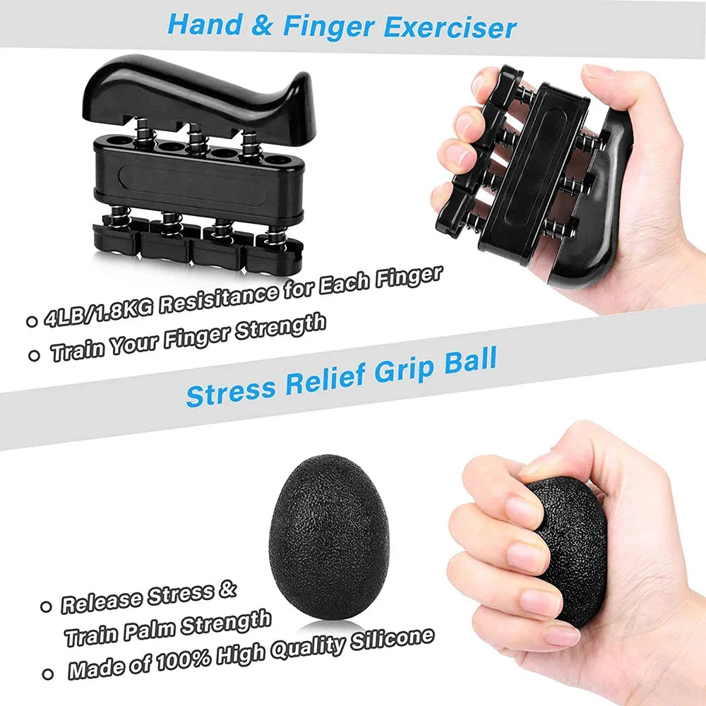 PurePick GripPro – 5-in-1 Hand Grip & Forearm Strengthener Kit