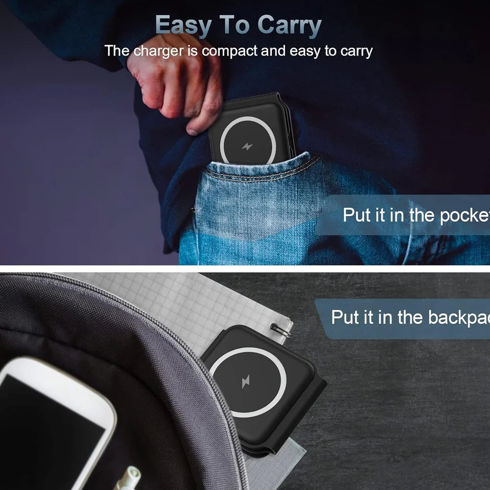 PurePick 3-in-1 Magnetic Wireless Charger